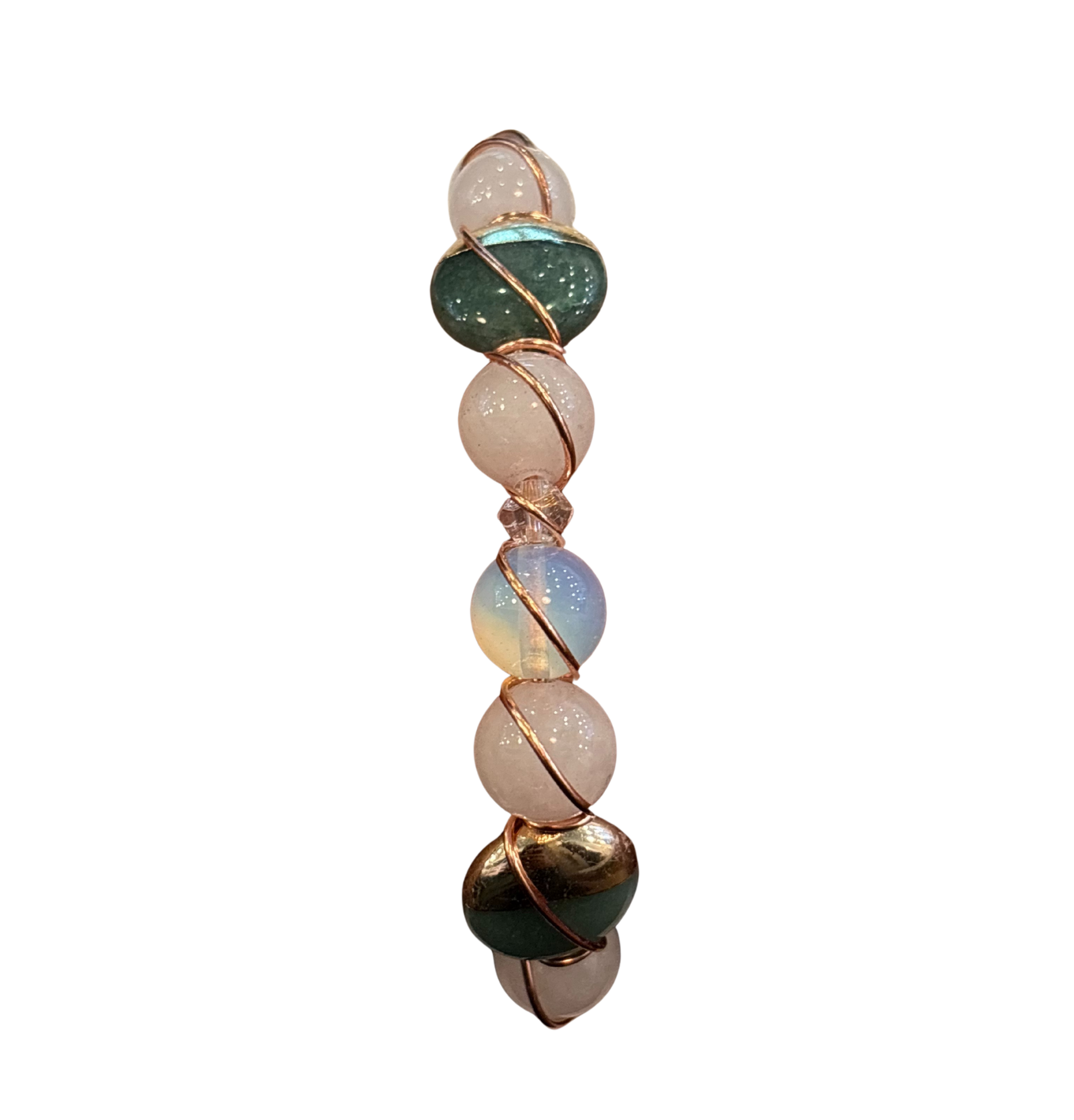 Love and Wealth Abundance Protection Copper Bracelet